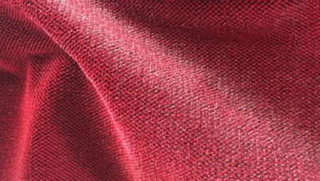 Катионна двойна цветна кадифе с дизайн на райета